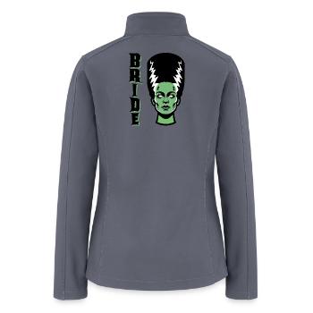 Electric Bride Monster - Women’s Soft Shell Jacket - gray - Back