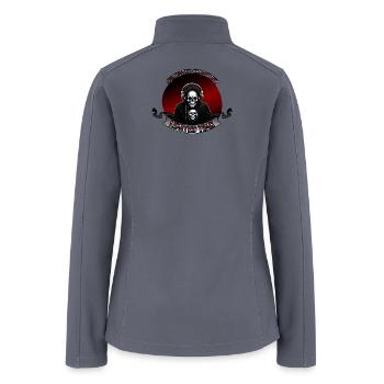 Unlimited Creativity, Limited Time - Women’s Soft Shell Jacket - gray - Back