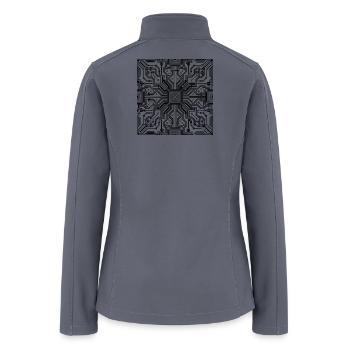 Circuit Core Mesh - Women’s Soft Shell Jacket - gray - Back