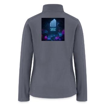Neon Underwater Dream Ends - Women’s Soft Shell Jacket - gray - Back