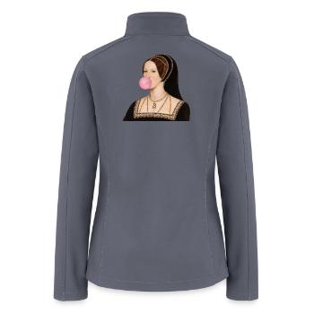 Anna Boleyn – Tudor Rebellion - Women’s Soft Shell Jacket - gray - Back