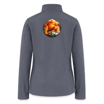 Orange Giant - Women’s Soft Shell Jacket - gray - Back