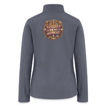 Success Is A Daily Habit - Women’s Soft Shell Jacket - gray - Back