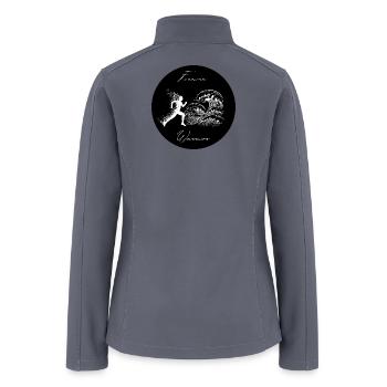 Forever Warrior Wave Runner - Women’s Soft Shell Jacket - gray - Back