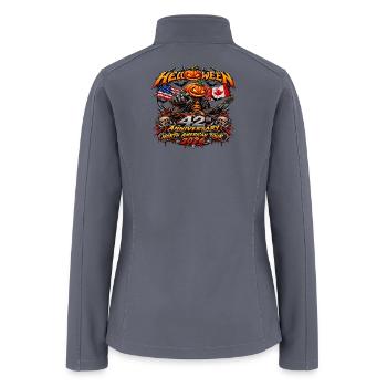 Pumpkin Metal 42nd Anniversary Tour - Women’s Soft Shell Jacket - gray - Back