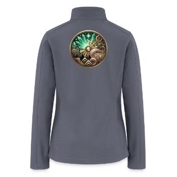 Crystal Gear Cosmos - Women’s Soft Shell Jacket - gray - Back
