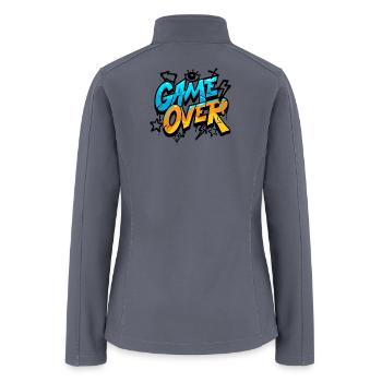 Game Over Graffiti Neon - Women’s Soft Shell Jacket - gray - Back
