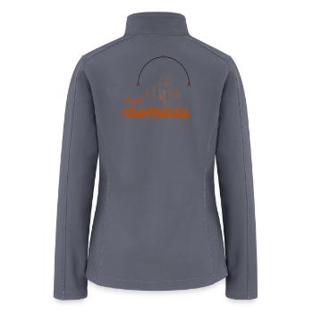 Celestial Celebration Moments Design - Women’s Soft Shell Jacket - gray - Back