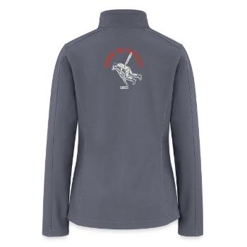 Honor the Contract: Veteran Pact - Women’s Soft Shell Jacket - gray - Back