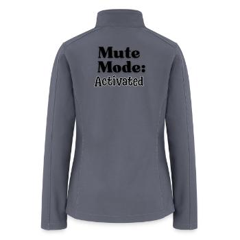 Vibrant Motivational Activated Tee - Women’s Soft Shell Jacket - gray - Back
