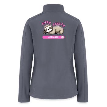 Sloth Mode Activated - Women’s Soft Shell Jacket - gray - Back