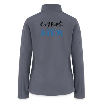 Carpe Diem - Epicurean - Women’s Soft Shell Jacket - gray - Back