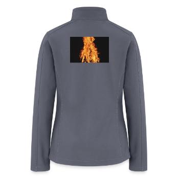 The Fire - Women’s Soft Shell Jacket - gray - Back