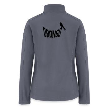 drongo - Women’s Soft Shell Jacket - gray - Back