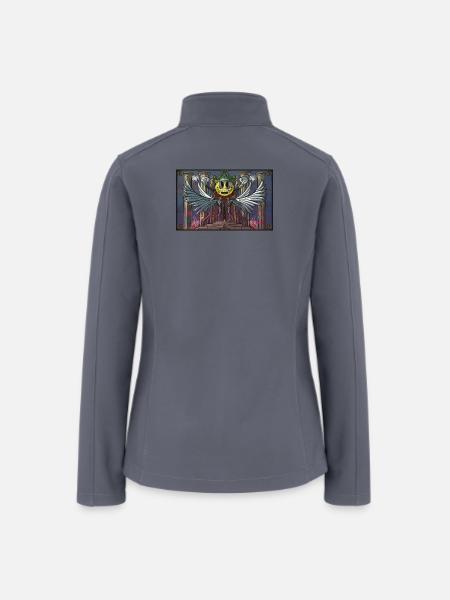 Throne of Chaos - Cartoon Royalty - Women’s Soft Shell Jacket - gray