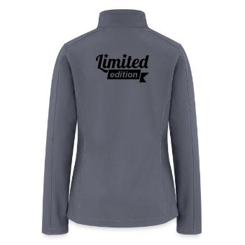 limited edition - Women’s Soft Shell Jacket - gray - Back