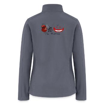 Shits N Gigs - Women’s Soft Shell Jacket - gray - Back