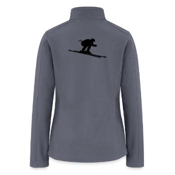 ski - Women’s Soft Shell Jacket - gray - Back