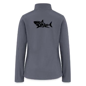 Shark - Women’s Soft Shell Jacket - gray - Back