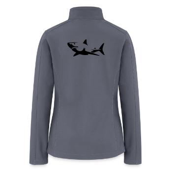Shark - Women’s Soft Shell Jacket - gray - Back