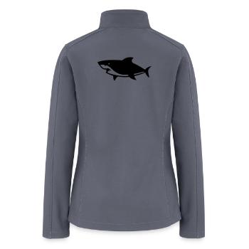 shark - Women’s Soft Shell Jacket - gray - Back