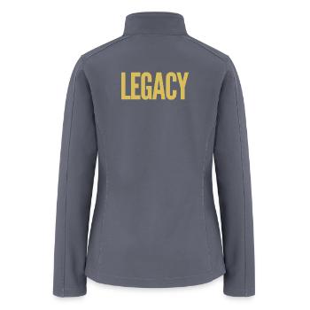Legacy - Women’s Soft Shell Jacket - gray - Back