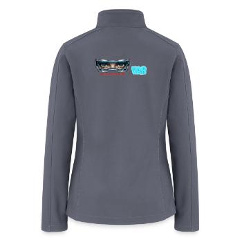 Watchful Eyes Neon Visor - Women’s Soft Shell Jacket - gray - Back