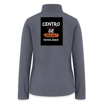 Tech Immersion Center - Women’s Soft Shell Jacket - gray - Back