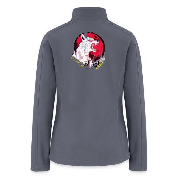 Beast within - Women’s Soft Shell Jacket - gray - Back