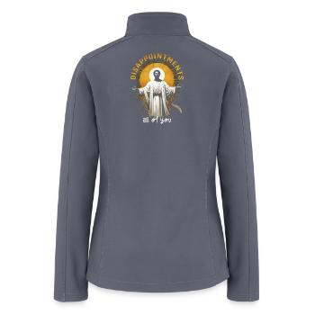 Saint Sunburst Satire: All of You - Women’s Soft Shell Jacket - gray - Back