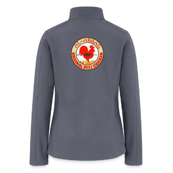 Chicken - Women’s Soft Shell Jacket - gray - Back