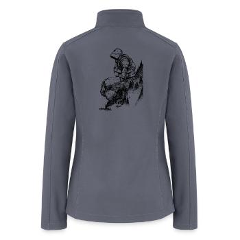 Iron Giant - Women’s Soft Shell Jacket - gray - Back