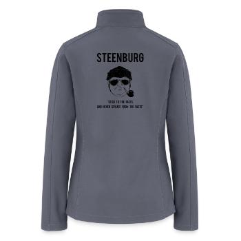 Sasquatch Bigfoot Thomas Steenburg Shirt - Women’s Soft Shell Jacket - gray - Back