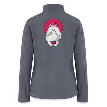 Spirited Home and Away - Women’s Soft Shell Jacket - gray - Back