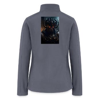 Inferno Warlord - Women’s Soft Shell Jacket - gray - Back
