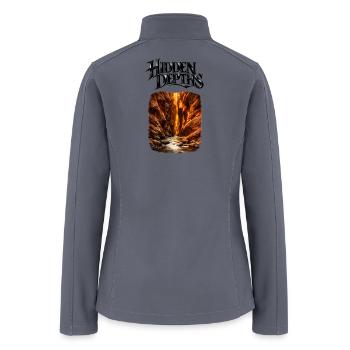 Hidden Depths Canyon Glow - Women’s Soft Shell Jacket - gray - Back