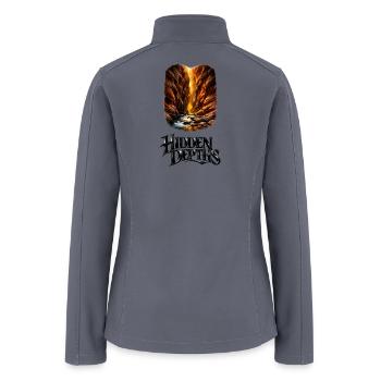 Hidden Depths Canyon Glow - Women’s Soft Shell Jacket - gray - Back