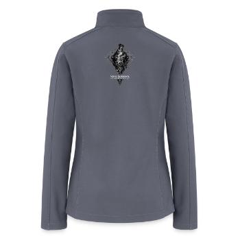Some Sorrows Don't Echo Back - Women’s Soft Shell Jacket - gray - Back
