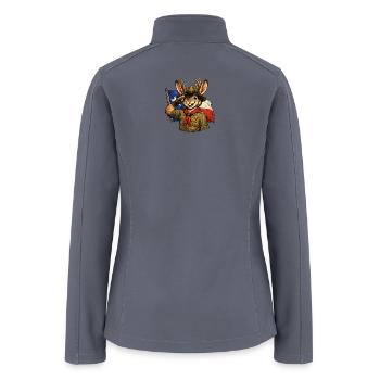Jackalope Scout - Women’s Soft Shell Jacket - gray - Back
