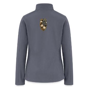 Jesús Es el Camino, la Verdad y la Vida – Juan 14: - Women’s Soft Shell Jacket - gray - Back