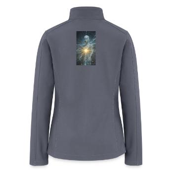 Neural Core Avatar - Women’s Soft Shell Jacket - gray - Back