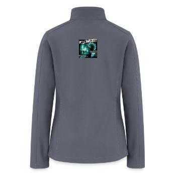 Punkheads Neon Rebellion - Women’s Soft Shell Jacket - gray - Back