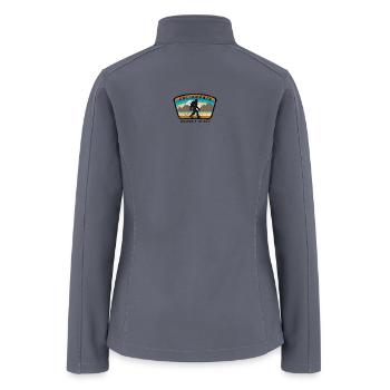 California sasquatch country - Women’s Soft Shell Jacket - gray - Back