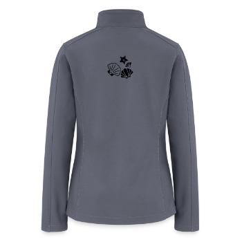Beach - Women’s Soft Shell Jacket - gray - Back
