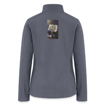 Gülen Biri Tanımadım - Women’s Soft Shell Jacket - gray - Back