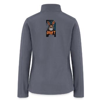 Muted Fury - Women’s Soft Shell Jacket - gray - Back