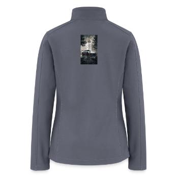 911 Forest Rain Racer - Women’s Soft Shell Jacket - gray - Back