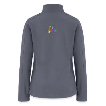 Mumbai Queer Pride - Women’s Soft Shell Jacket - gray - Back