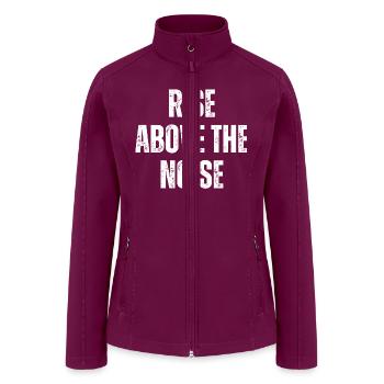 Inspirational and Motivational Quotes for Success - Women’s Soft Shell Jacket - raspberry - Front
