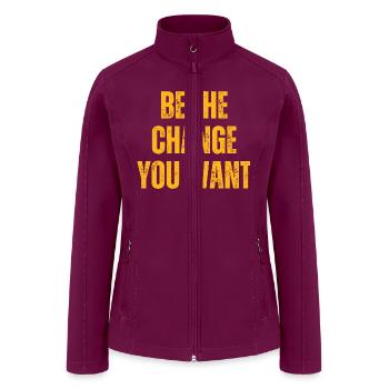 Inspirational and Motivational Quotes for Success - Women’s Soft Shell Jacket - raspberry - Front